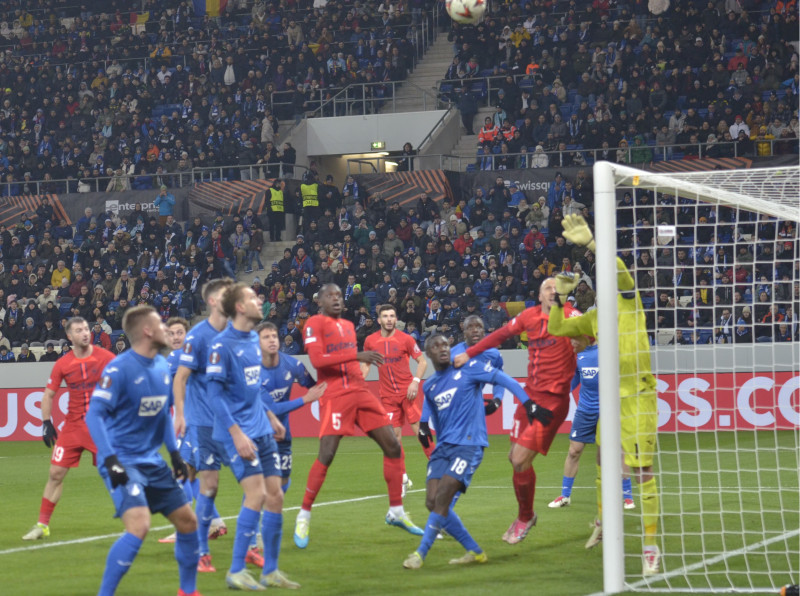FOTBAL: HOFFENHEIM - FCSB, PLAY-OFF UEFA EUROPA LEAGUE (12.12.2024)