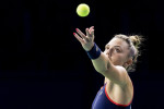 14th November 2024; Palacio de Deportes Jose Maria Martin Carpena Arena, Malaga, Spain; Billie Jean King Cup Finals, Day 2; Jaqueline Adina Cristian (ROU)