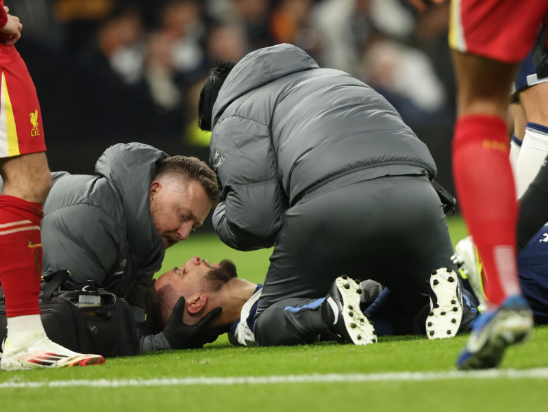Tottenham Hotspur v Liverpool, EFL Carabao Cup, Semi Final, First Leg, Football, Tottenham Hotspur Stadium, London, UK - 08 Jan 2025