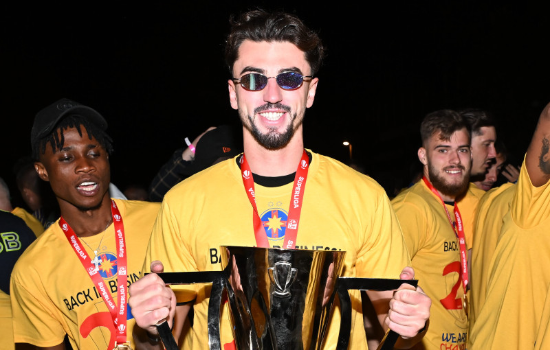 FOTBAL:SARBATOARE FCSB CASTIGAREA SUPERLIGII (11.05.2024)