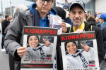 Emily Damari, British hostage rally. Stop The Hate a pro Israel campaign group at Tottenham Hotspur Football Club, White Hart Lane, Tottenham, London, UK.
