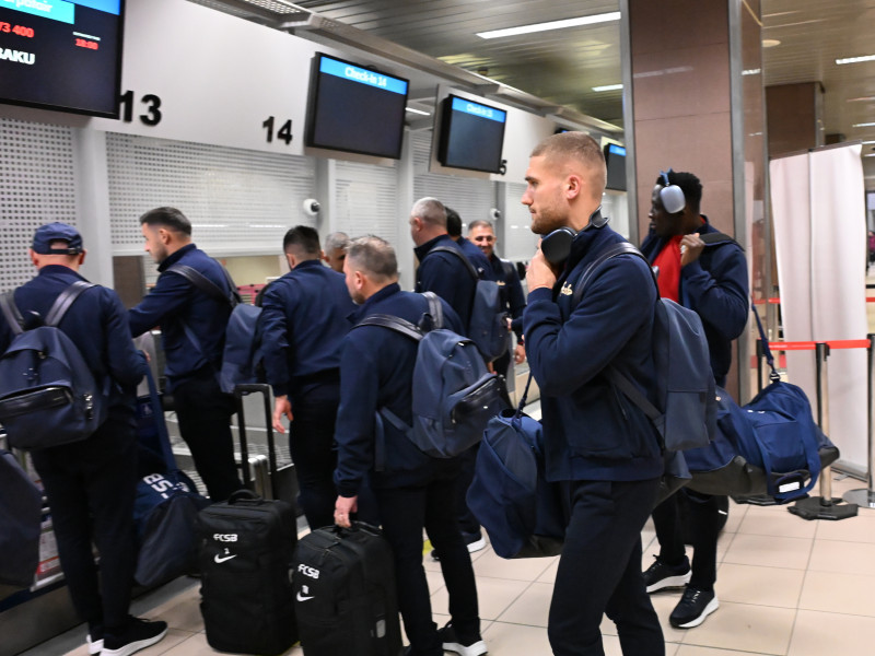 FOTBAL:PLECARE FCSB BAKU (21.01.2025)