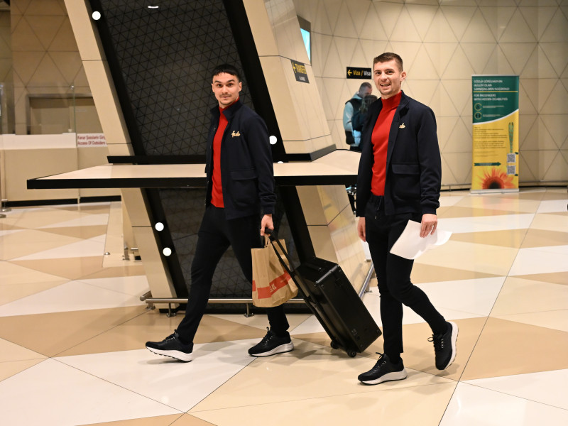 FOTBAL:SOSIRE FCSB BAKU (21.01.2025)