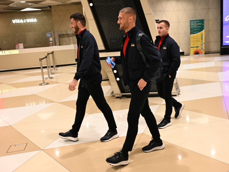 FOTBAL:SOSIRE FCSB BAKU (21.01.2025)