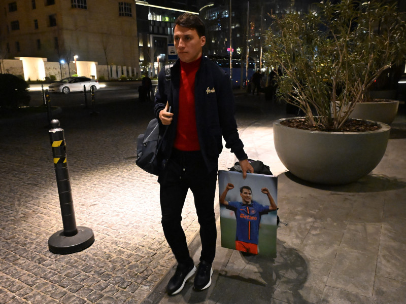 FOTBAL:SOSIRE FCSB HOTEL JW MARRIOTT ABSHERON BAKU (21.01.2025)