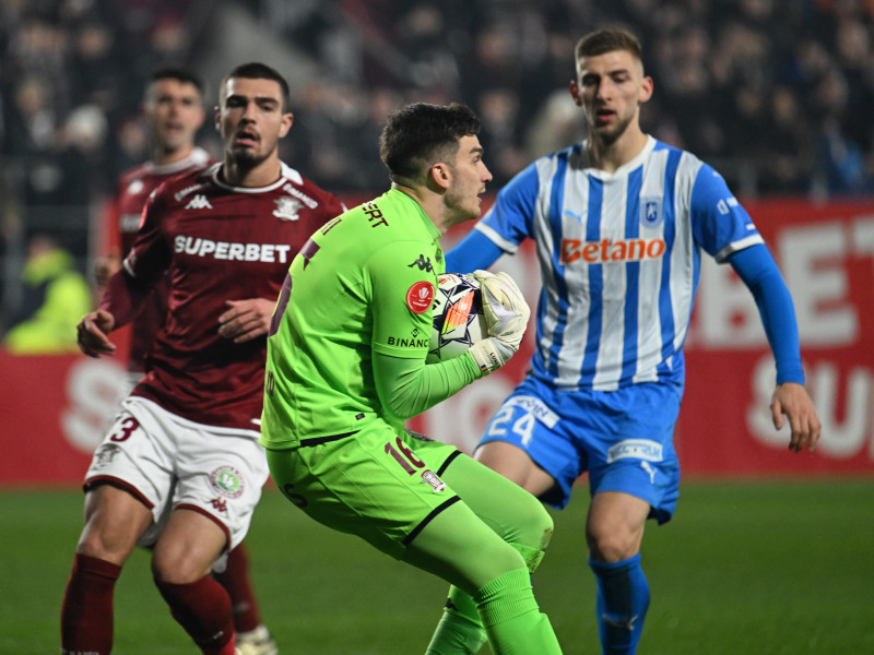 FOTBAL:RAPID BUCURESTI-UNIVERSITATEA CRAIOVA, SUPERLIGA SUPERBET (25.01.2025)