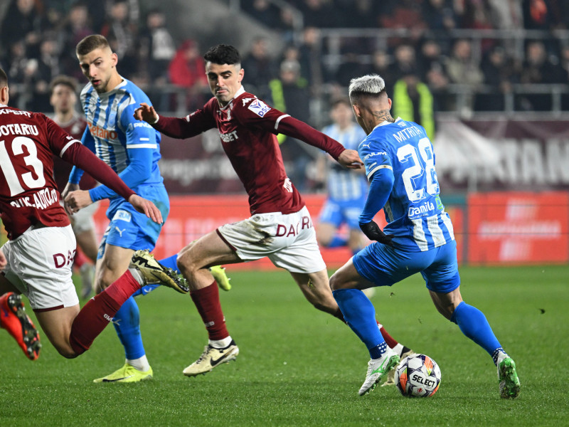 FOTBAL:RAPID BUCURESTI-UNIVERSITATEA CRAIOVA, SUPERLIGA SUPERBET (25.01.2025)