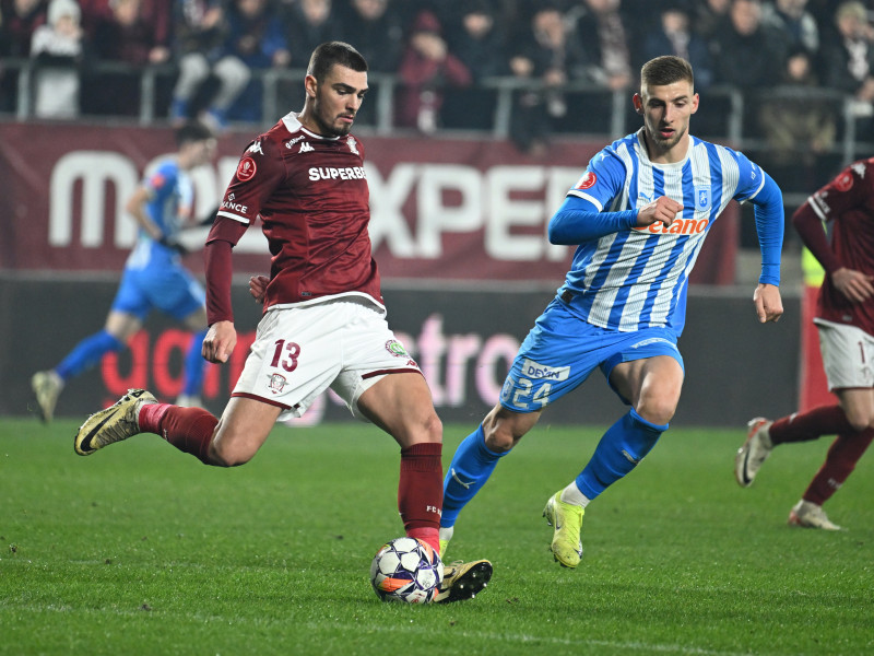 FOTBAL:RAPID BUCURESTI-UNIVERSITATEA CRAIOVA, SUPERLIGA SUPERBET (25.01.2025)