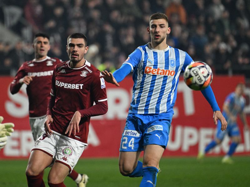 FOTBAL:RAPID BUCURESTI-UNIVERSITATEA CRAIOVA, SUPERLIGA SUPERBET (25.01.2025)