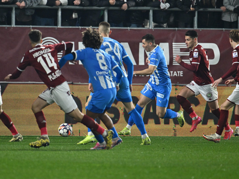 FOTBAL:RAPID BUCURESTI-UNIVERSITATEA CRAIOVA, SUPERLIGA SUPERBET (25.01.2025)