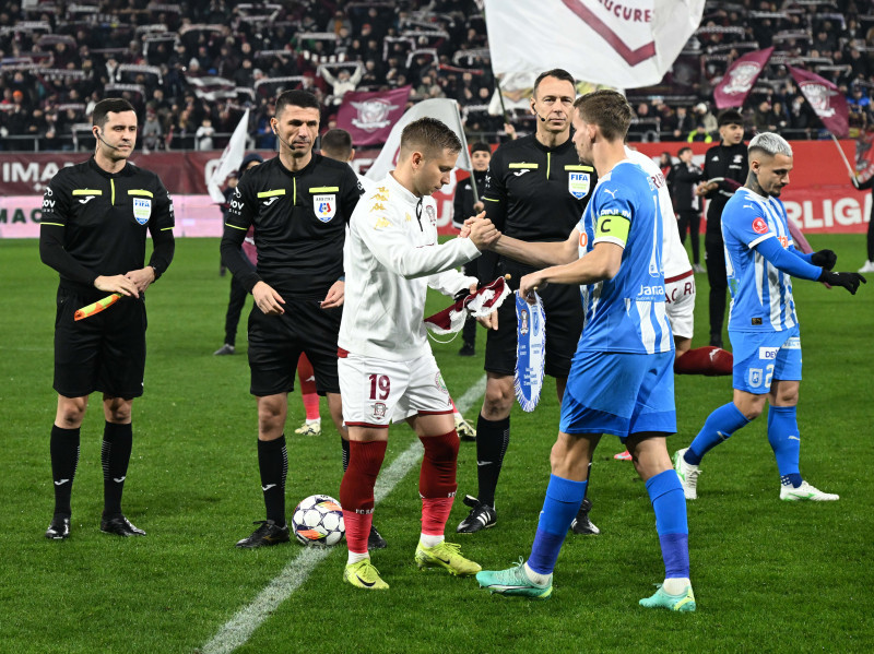 FOTBAL:RAPID BUCURESTI-UNIVERSITATEA CRAIOVA, SUPERLIGA SUPERBET (25.01.2025)