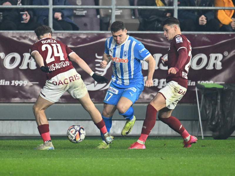 FOTBAL:RAPID BUCURESTI-UNIVERSITATEA CRAIOVA, SUPERLIGA SUPERBET (25.01.2025)