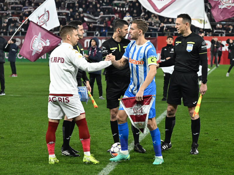 FOTBAL:RAPID BUCURESTI-UNIVERSITATEA CRAIOVA, SUPERLIGA SUPERBET (25.01.2025)