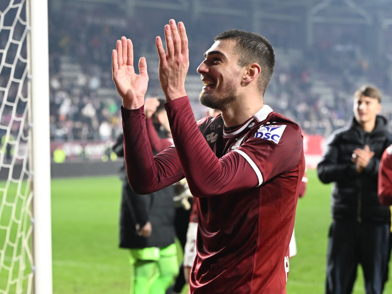 FOTBAL:RAPID BUCURESTI-UNIVERSITATEA CRAIOVA, SUPERLIGA SUPERBET (25.01.2025)