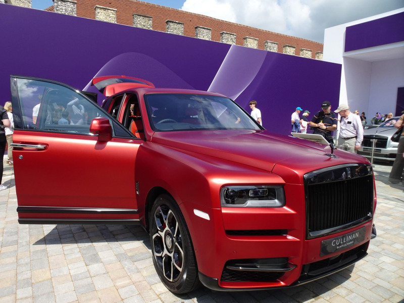 Goodwood House, near Chichester, West Sussex, UK. 9th July, 2021. Scenes from the 2021 Goodwood Festival of Speed, which is being used by the UK Government as one of their 'Test' events to return sports events to normality after and during the Covid-19 pa