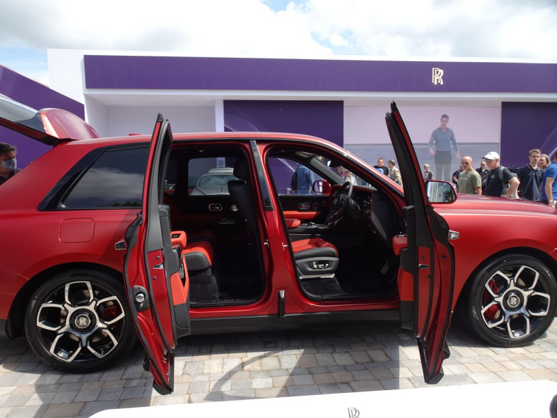 Goodwood House, near Chichester, West Sussex, UK. 9th July, 2021. Scenes from the 2021 Goodwood Festival of Speed, which is being used by the UK Government as one of their 'Test' events to return sports events to normality after and during the Covid-19 pa