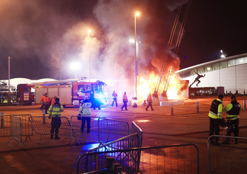 Manchester City v Club Brugge, UEFA Champions League, Group Stage, Football, Etihad Stadium, Manchester, UK - 29 Jan 2025