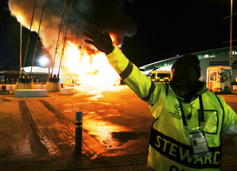 Manchester City v Club Brugge, UEFA Champions League, Group Stage, Football, Etihad Stadium, Manchester, UK - 29 Jan 2025