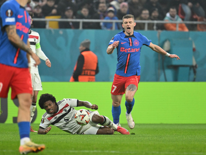 FOTBAL:FCSB-MANCHESTER UNITED, UEFA EUROPA LEAGUE (30.01.2025)