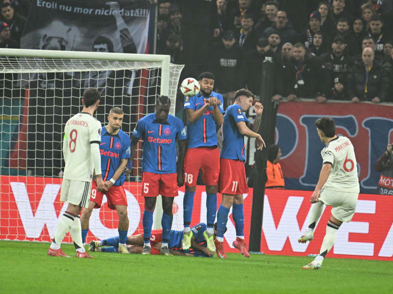 FOTBAL:FCSB-MANCHESTER UNITED, UEFA EUROPA LEAGUE (30.01.2025)