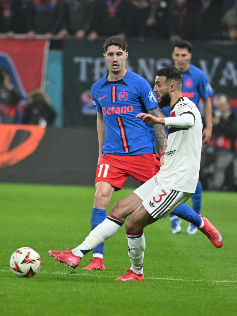 FOTBAL:FCSB-MANCHESTER UNITED, UEFA EUROPA LEAGUE (30.01.2025)