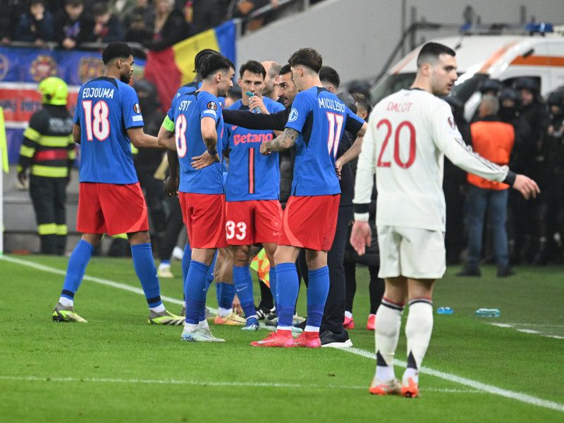 FOTBAL:FCSB-MANCHESTER UNITED, UEFA EUROPA LEAGUE (30.01.2025)
