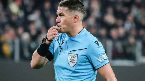 Meciul de încălzire primit de Istvan Kovacs, înainte de a arbitra finala Champions League dintre PSG și Inter