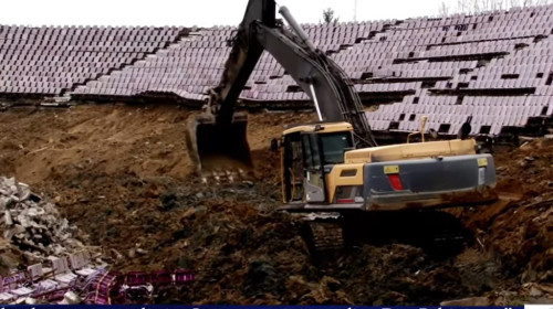 Unde a ajuns nocturna stadionului din Timișoara după demolare! Destinația: un club de tradiție din România
