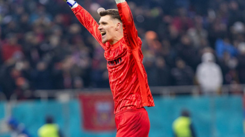 Ștefan Târnovanu, locul 10 în lume într-un clasament important! Cum s-a remarcat portarul FCSB-ului