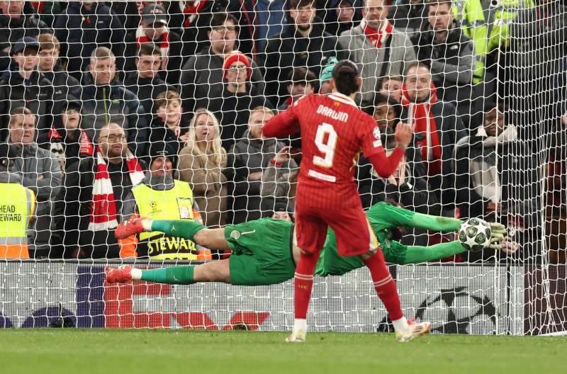 Liverpool v Paris Saint-Germain, UEFA Champions League, Round of 16, Second Leg, Football, Anfield, Liverpool, UK - 11 Mar 2025