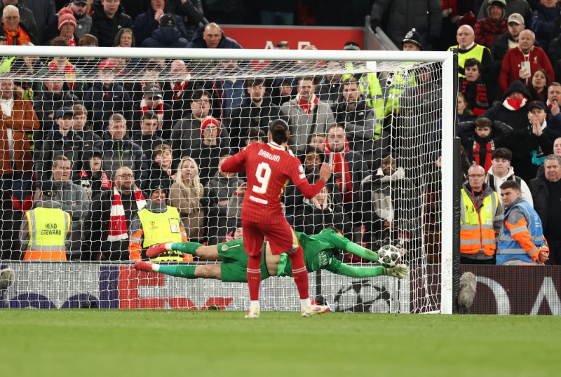 Liverpool v Paris Saint-Germain, UEFA Champions League, Round of 16, Second Leg, Football, Anfield, Liverpool, UK - 11 Mar 2025