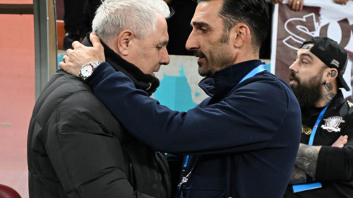 Marius Șumudică a intrat în direct și a lămurit povestea cu Elias Charalambous, de la finalul meciului FCSB - Rapid