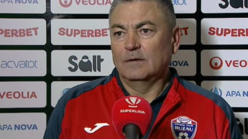 Reacția lui Ilie Stan, după ce buzoienii și-au luat rămas bun de la SuperLigă