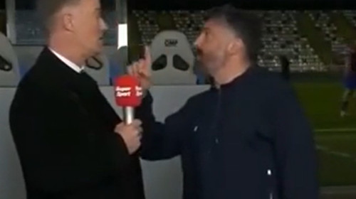 Nu se dezminte! Gennaro Gattuso a fost la un pas de bătaie, după ce echipa sa a pierdut lamentabil