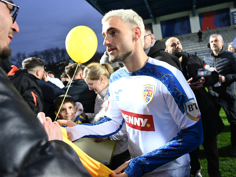 FOTBAL:ANTRENAMENT ROMANIA (17.03.2025)