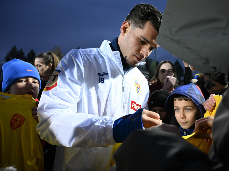 FOTBAL:ANTRENAMENT ROMANIA (17.03.2025)