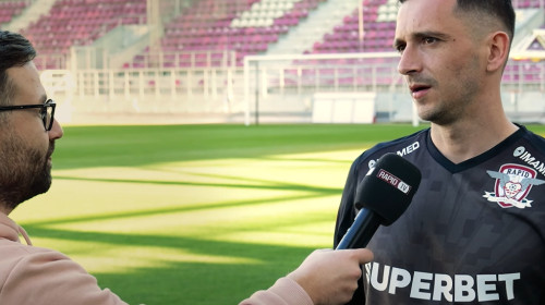 Prima reacție a lui Dinu Moldovan, după transferul-surpriză la Rapid: ”Degeaba vorbește lumea!”