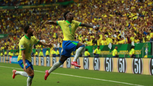 Dramatism total! Vinicius Junior, eurogol în minutul 90+9 al partidei Brazilia - Columbia