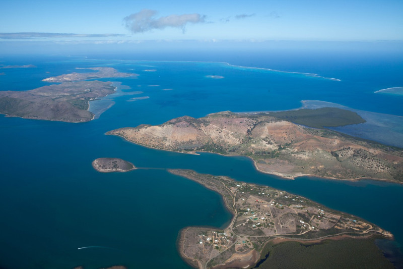 New Caledonia, Aeroplane landscapes