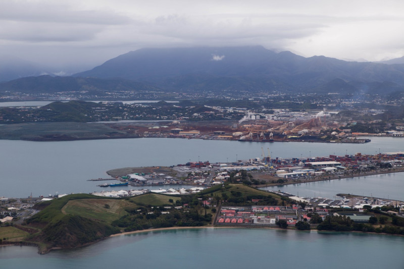 New Caledonia, helicopter landscapes