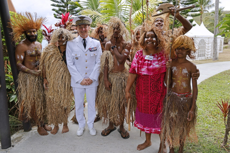 Macron Visits New Caledonia