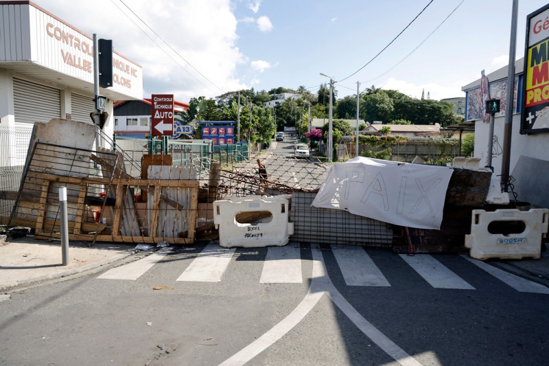 Emmanuel Macron on visit in New Caledonia, Noumea, France - 23 May 2024