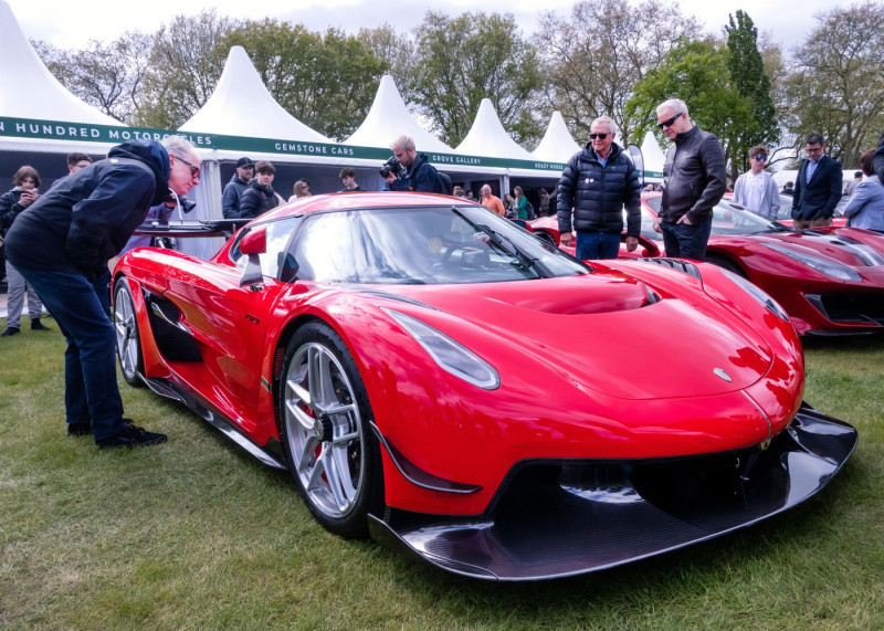 Koenigsegg Jesko at Salon Prive London 'Supercar Day' at Royal Hospital Chelsea London UK