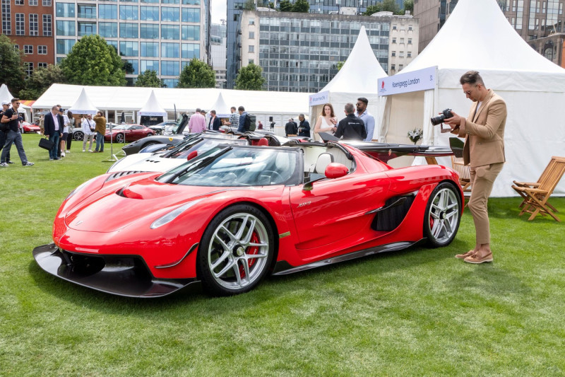 2024 Koenigsegg Jesko at the 2024 London Concours at the Honourable Artillery Company in the City of London UK