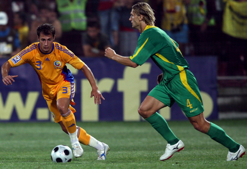 FOTBAL:ROMANIA-LITUANIA 0-3,PRELIMINARIILE C.M 2010 (6.09.2008)