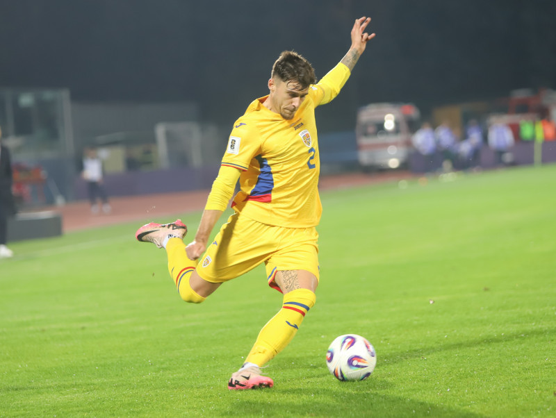 FOTBAL: SAN MARINO - ROMANIA, PRELIMINARIILE C.M. 2026 (24.03.2025)