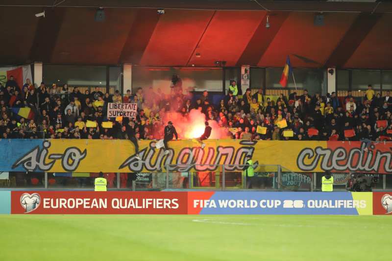 FOTBAL: SAN MARINO - ROMANIA, PRELIMINARIILE C.M. 2026 (24.03.2025)