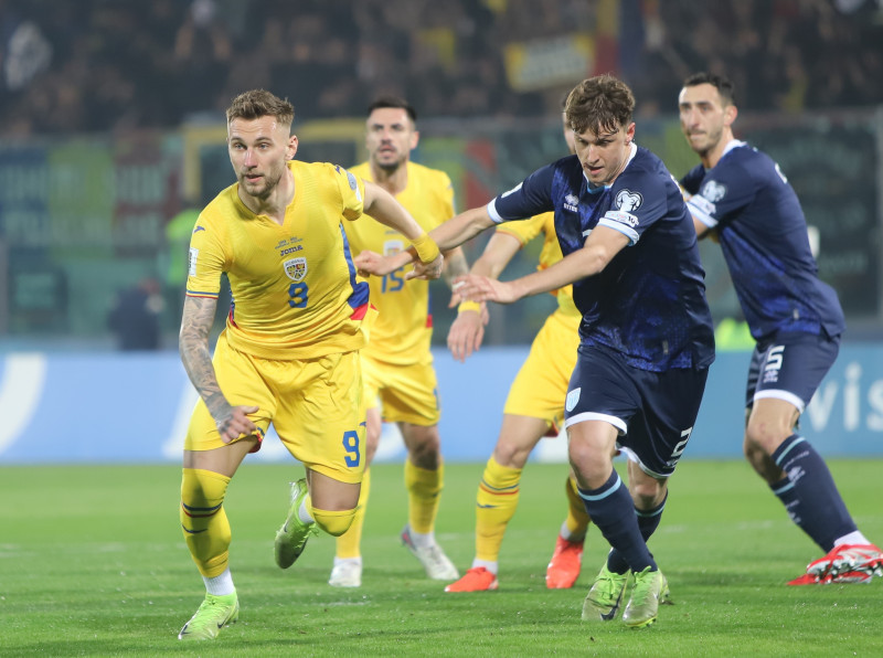 FOTBAL: SAN MARINO - ROMANIA, PRELIMINARIILE C.M. 2026 (24.03.2025)