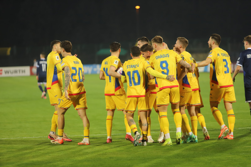 FOTBAL: SAN MARINO - ROMANIA, PRELIMINARIILE C.M. 2026 (24.03.2025)