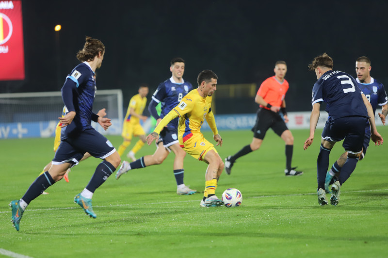 FOTBAL: SAN MARINO - ROMANIA, PRELIMINARIILE C.M. 2026 (24.03.2025)